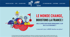 Desktop Screenshot of france-2020.com